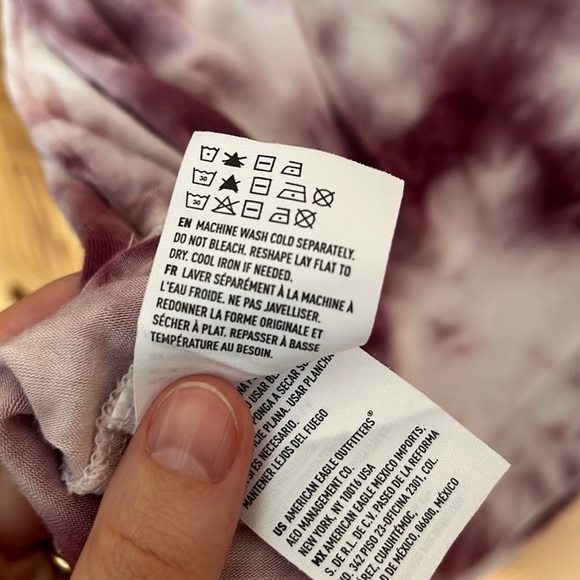 American Eagle Outfitters Tie Dye Tee - Picture 6 of 6